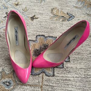 Brian Atwood Barbie pink pump stilettos